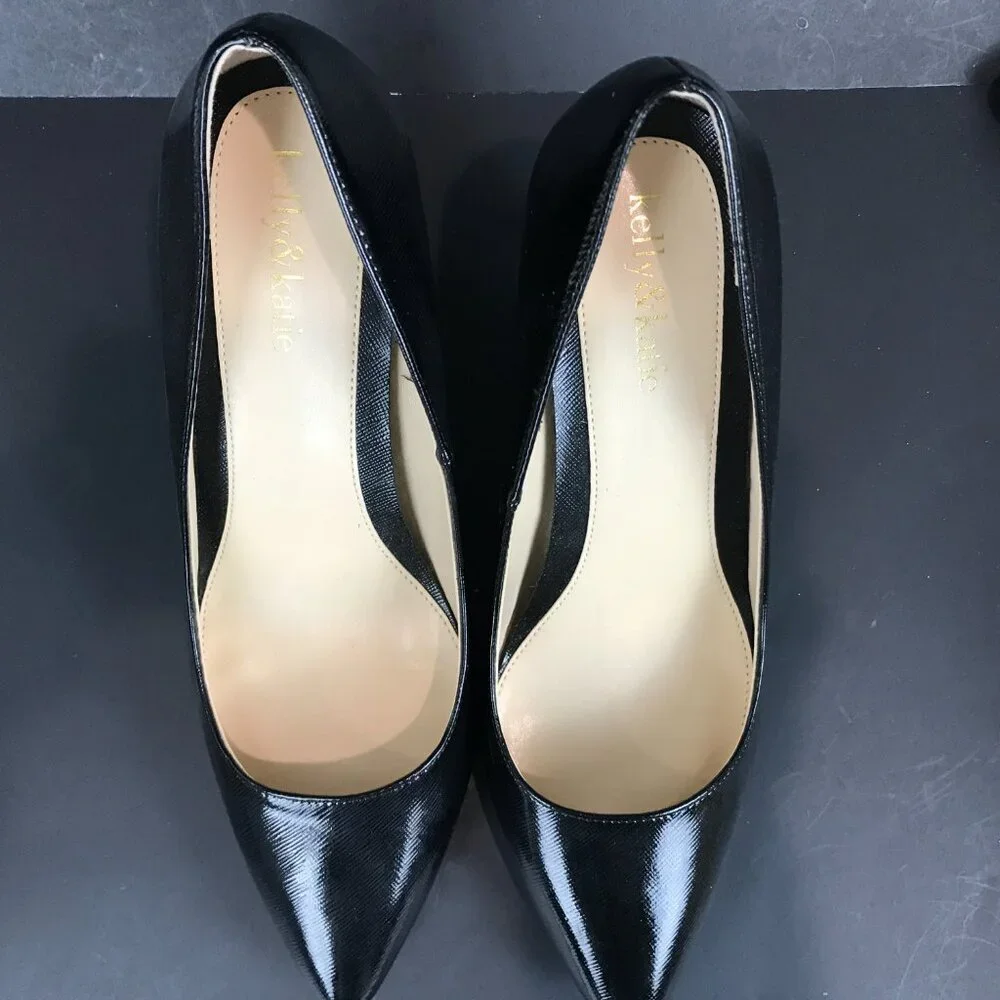 Black faux leather Kelly & Katie 3